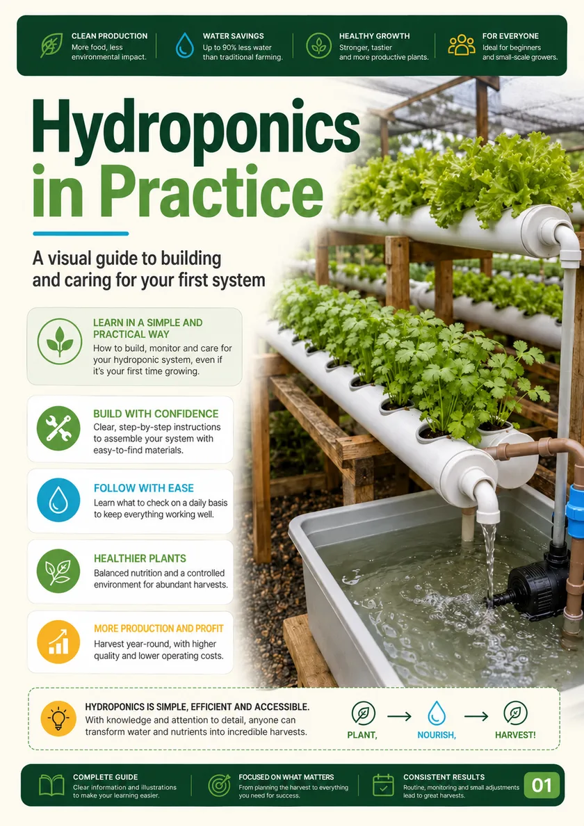 Cover of the Hydroponics in Practice guide