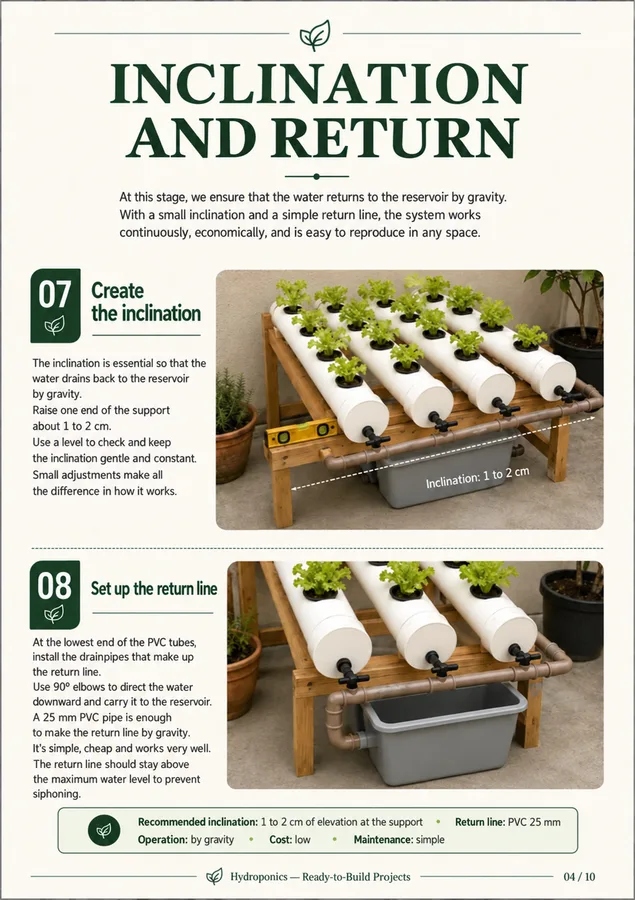 Page 4 — Slope and return line
