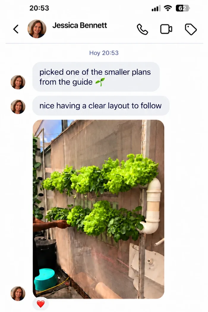 Customer message about the projects